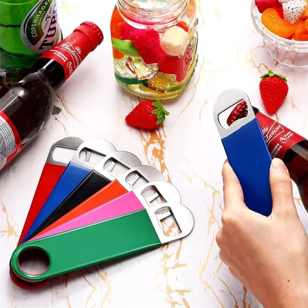 Vibrant Stainless Steel Bottle Opener