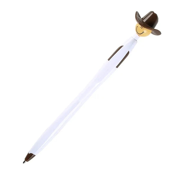 Cowboy Hat Slim Plastic Ballpoint Pen