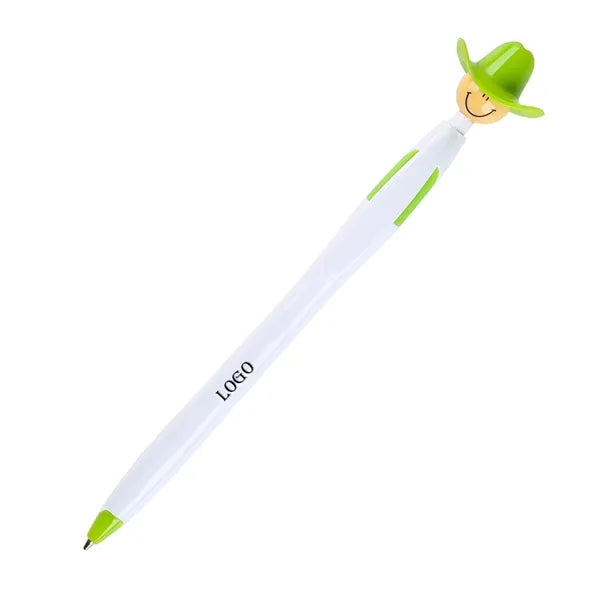 Cowboy Hat Slim Plastic Ballpoint Pen