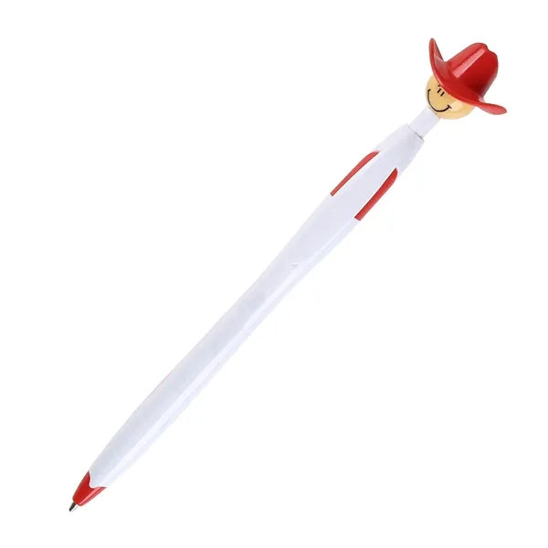 Cowboy Hat Slim Plastic Ballpoint Pen