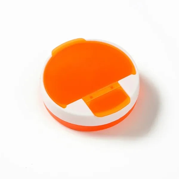 Round Travel Pill Holder