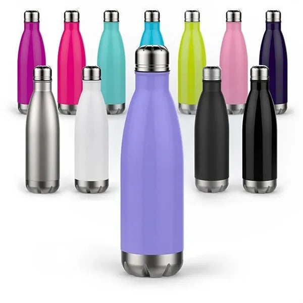 17 Oz Insulated Cola Shape Water Bottle