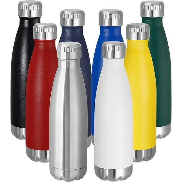 17 Oz Insulated Cola Shape Water Bottle
