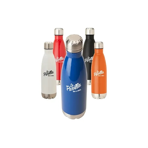 17 Oz Insulated Cola Shape Water Bottle