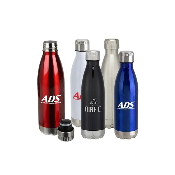 17 Oz Insulated Cola Shape Water Bottle