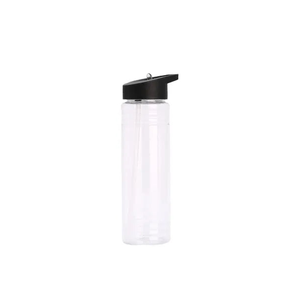 Outdoor Plastic Bottle With Straw & Handle