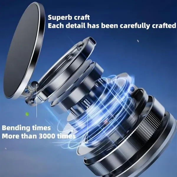 360 Magnetic Vacuum Car Phone Holder with Suction Cup
