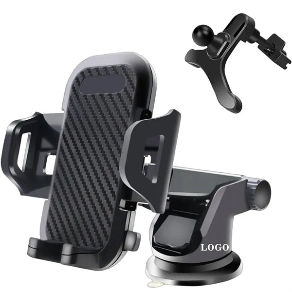 Universal Dual Mount Car Phone Holder for Dashboard Vent