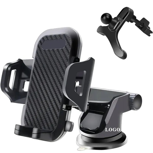 Universal Dual Mount Car Phone Holder for Dashboard Vent