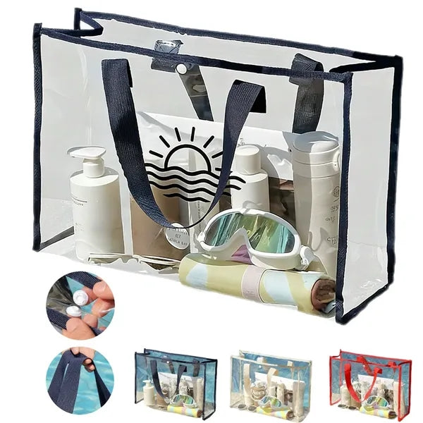 Large Waterproof Beach Tote Bag, Swimming Bag