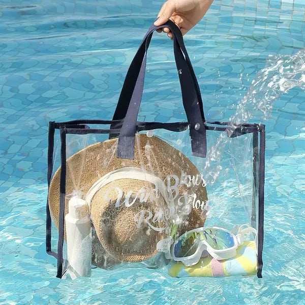 Large Waterproof Beach Tote Bag, Swimming Bag