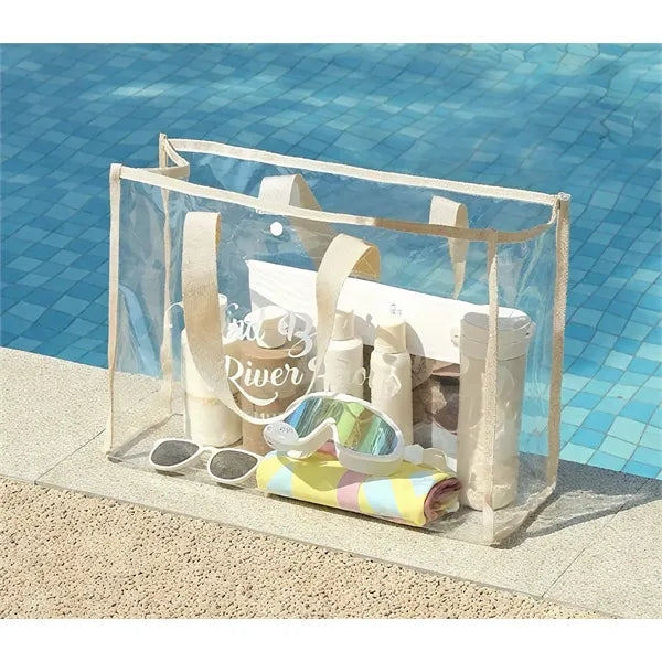 Large Waterproof Beach Tote Bag, Swimming Bag