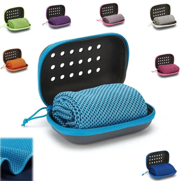 Ultra-Absorbent Microfiber Compact Sports Towel