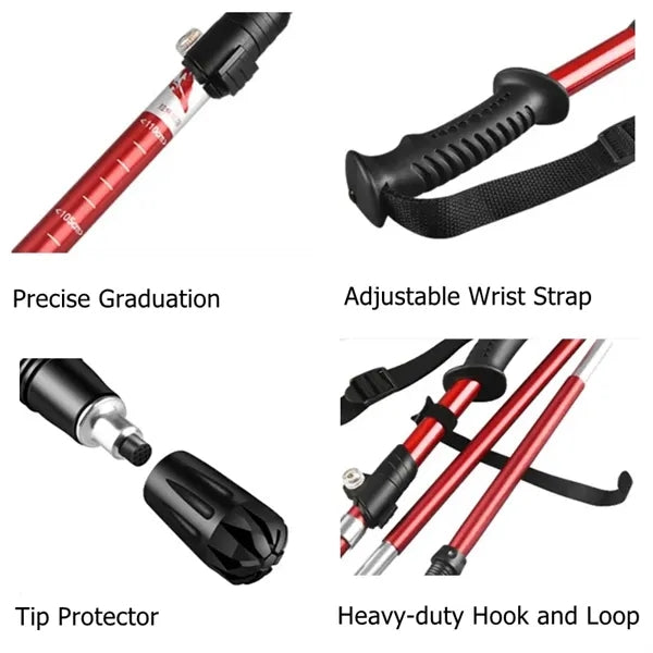 Adjustable Lightweight Trekking Pole for Hiking
