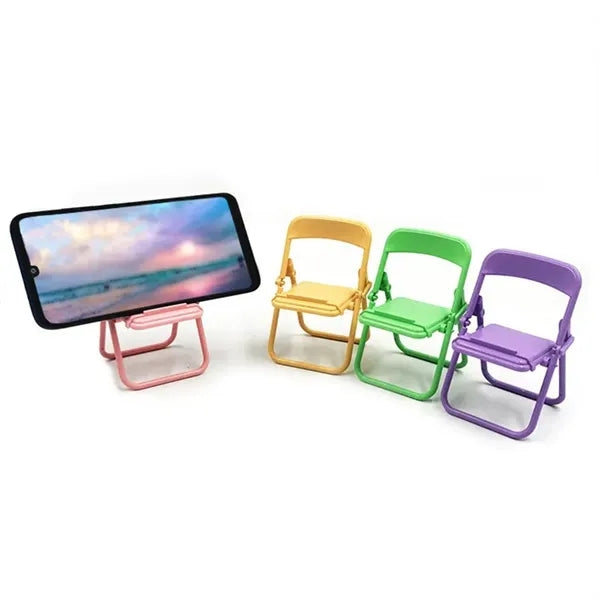 Foldable Mini Chair Phone Stand