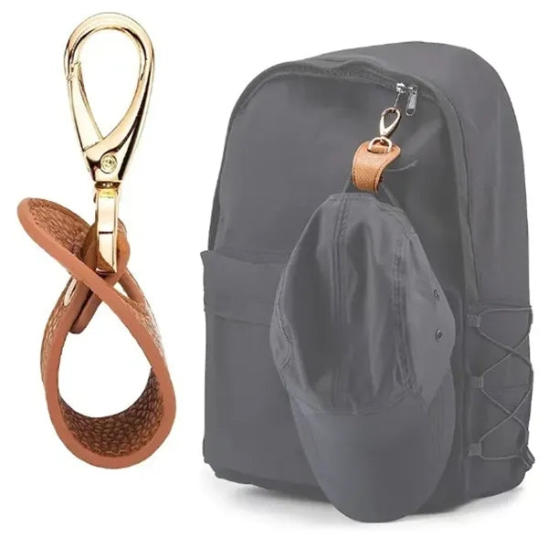 Bag Hat PU Leather Clip