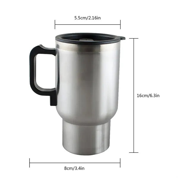 15OZ Stainless Steel Car Heating Cup Holder