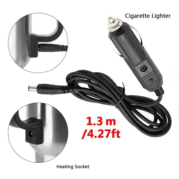 15OZ Stainless Steel Car Heating Cup Holder