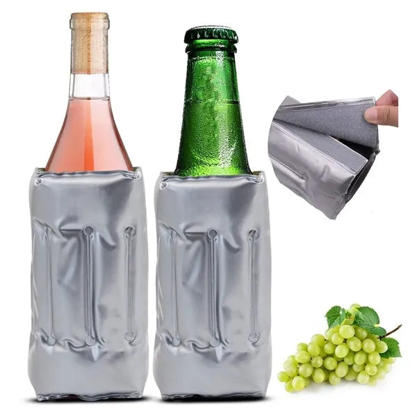 Rapid Gel Wine Bottle Chill Cooler Ice Pack