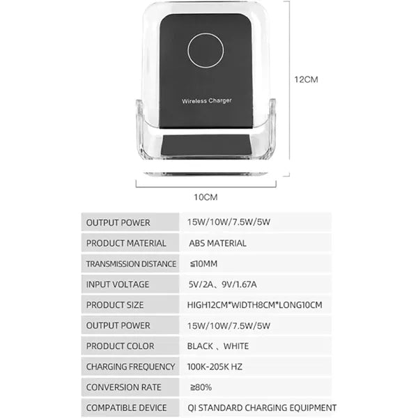 15w Magnetic Fast Desktop Wireless Mobile Phone Charge
