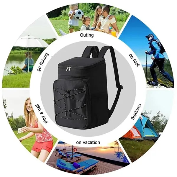 Outdoor Waterproof Insulated Cooler Bag Backpack