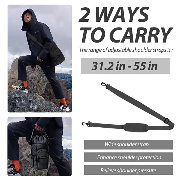 Crossbody Insulated Water Bottle Sling Bag Case