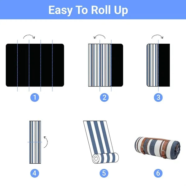 Outdoor Foldable Picnic Blanket Camping Beach Mat