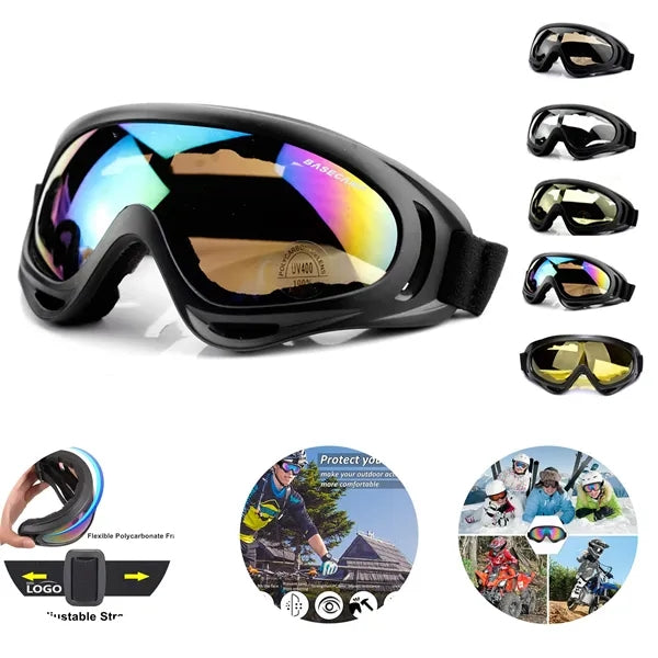Windproof Goggles Kids Ski Glasses Outdoor Cycling Eyewear