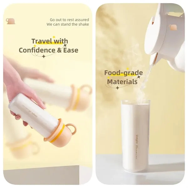 4 in 1 Travel Toothbrush Case Cup Kit For Family