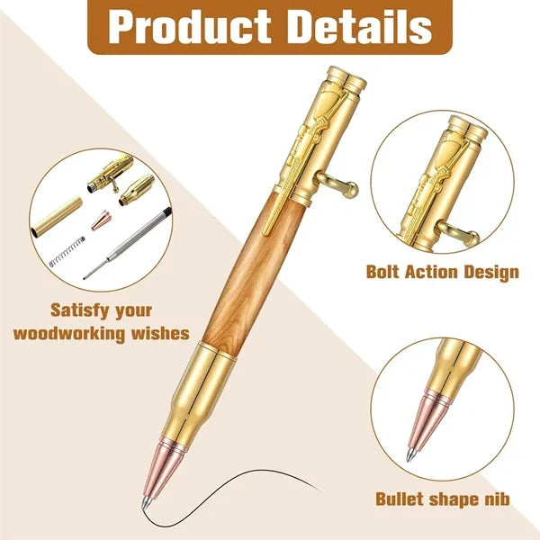 Luxury Bolt Action Ballpoint Pen