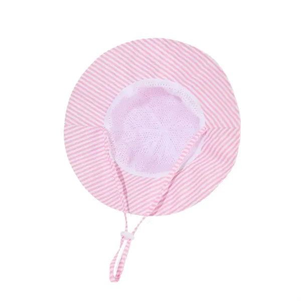Baby Girl Sun Hat with UPF 50 Outdoor Adjustable Beach Hat