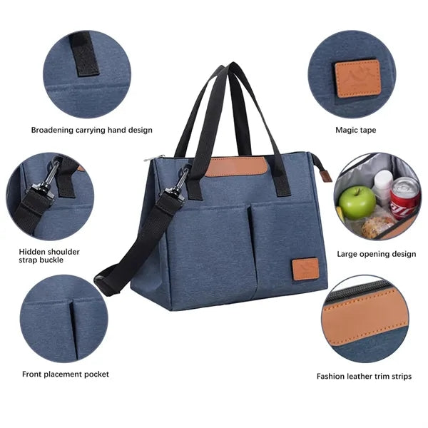Insulated Lunch Bag Cooler Tote