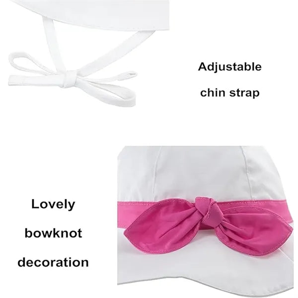 Toddler kids Baby Girls Summer Sun Hat UPF50 UV Protection