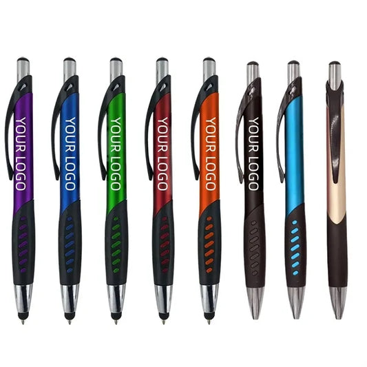 Stylus Pen 2 in 1 Capacitive Ballpoint Click Comfort Grip