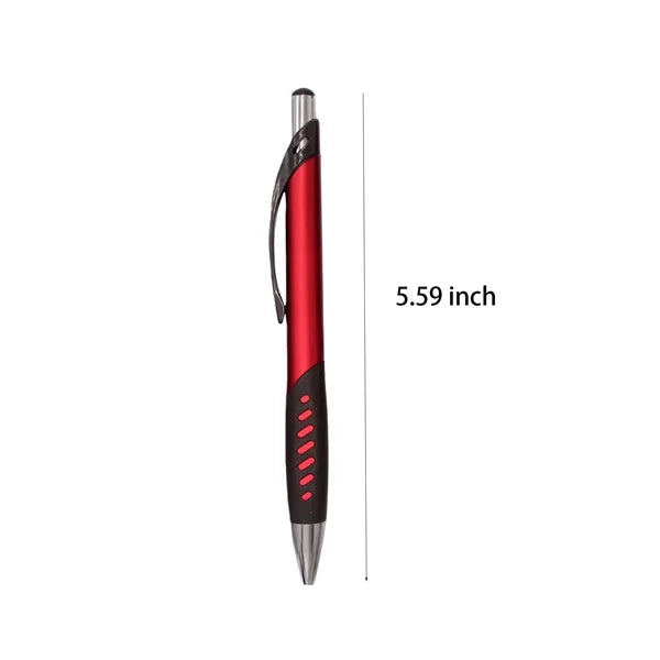 Stylus Pen 2 in 1 Capacitive Ballpoint Click Comfort Grip