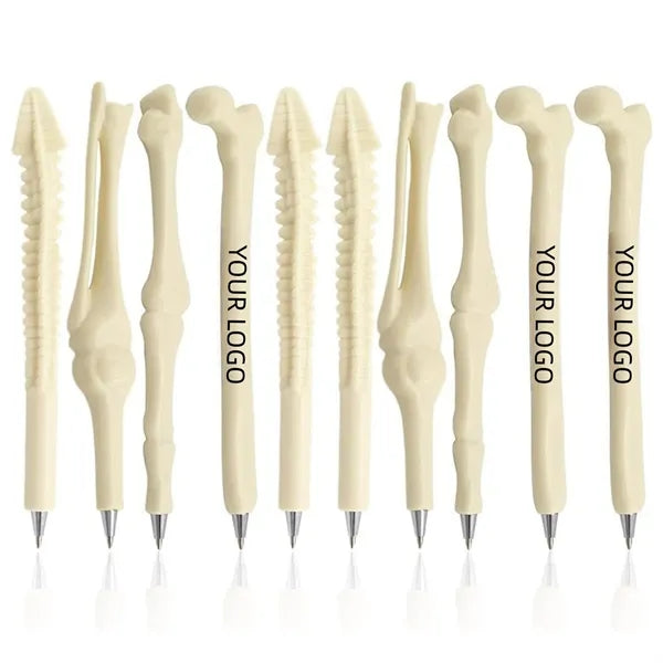 Creative Novelty Bone Shape Ballpoint Pens Finger Pen Nurse