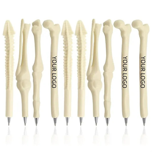Creative Novelty Bone Shape Ballpoint Pens Finger Pen Nurse