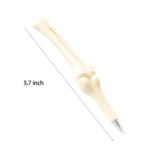 Creative Novelty Bone Shape Ballpoint Pens Finger Pen Nurse