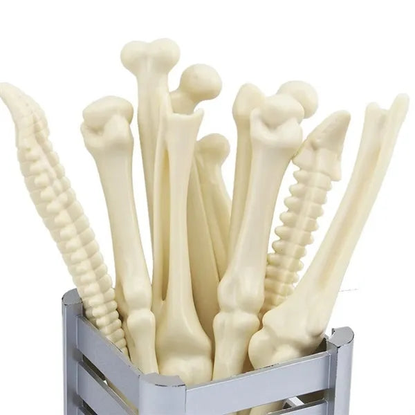 Creative Novelty Bone Shape Ballpoint Pens Finger Pen Nurse