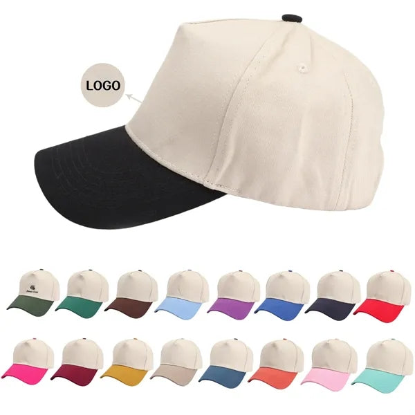 Two Tone Vintage Canvas Snapback Hats