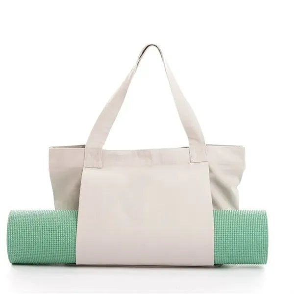 12OZ Poly Cotton Canvas Yoga Tote Bag