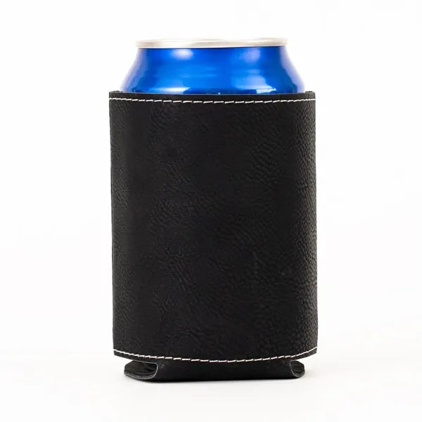 PU Leather Beer Can Cooler