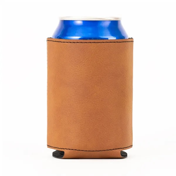PU Leather Beer Can Cooler