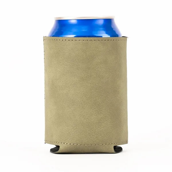 PU Leather Beer Can Cooler