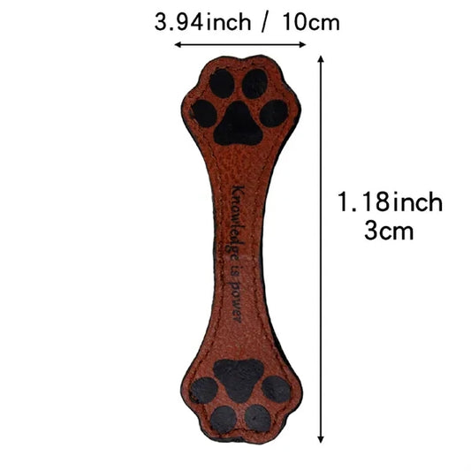 Dog Paw Magnetic Bookmark Cute Book Page Clip