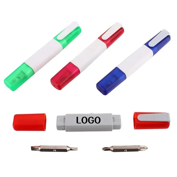 Portable Pocket Pen Precision Double Ended Screwdriver