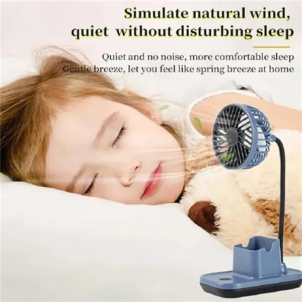 3 in 1 Multifunction Fan Pen Holder Phone Stand