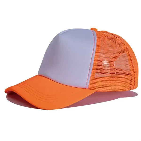 5-Panel Foam Hat with Mesh Back