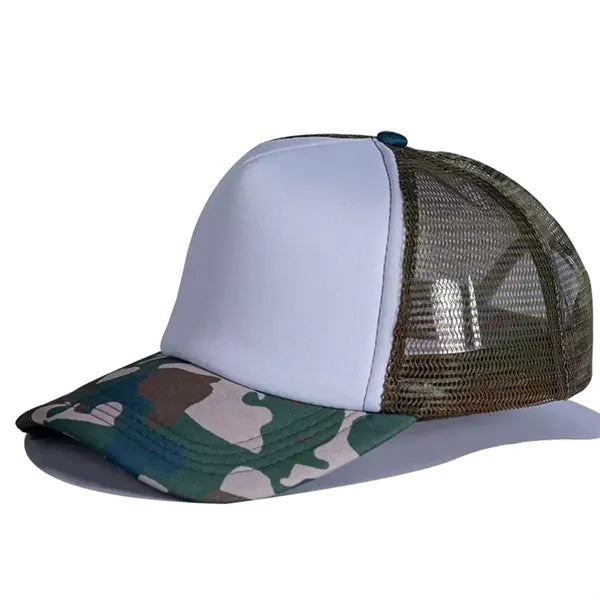 5-Panel Foam Hat with Mesh Back