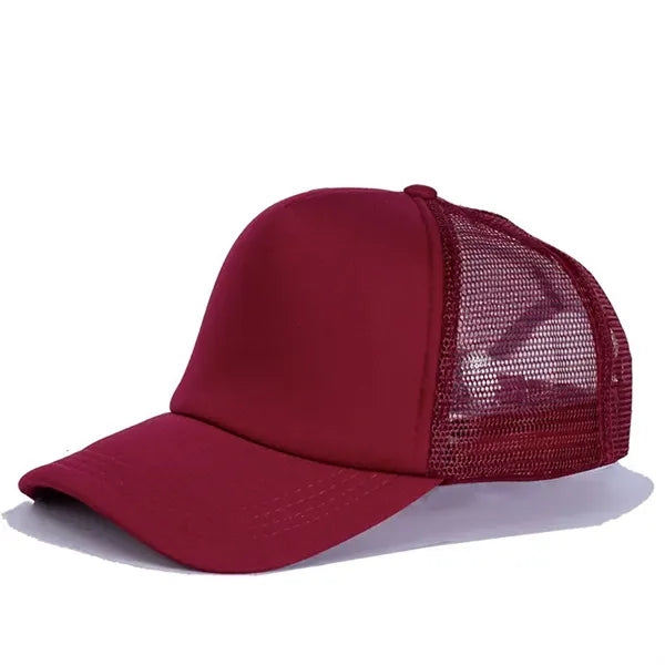 5-Panel Foam Hat with Mesh Back
